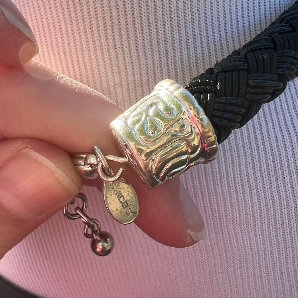 Chunky Silver Chico’s Statement Necklace - image 4